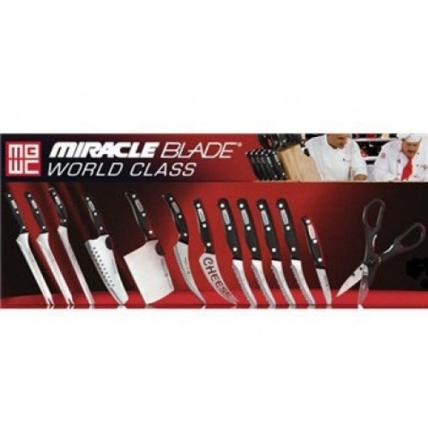 Cutite profesionale Miracle Blade World Class 13 piese